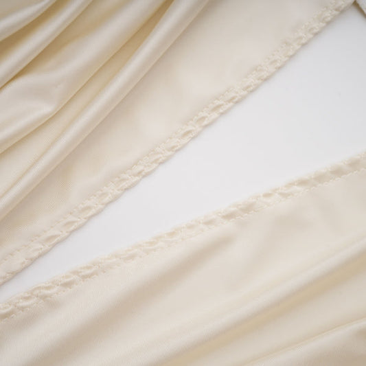 Ivory Summer Maxi Dress for Women | Halter Ruched Formal Occasion Dress - AMELIÈR VORÈ