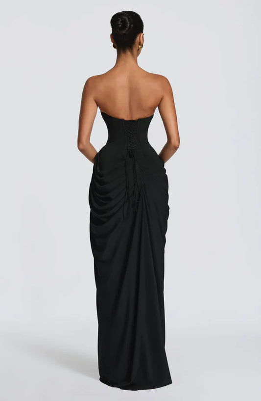 SAVÉRA Maxi Dress – styling detail