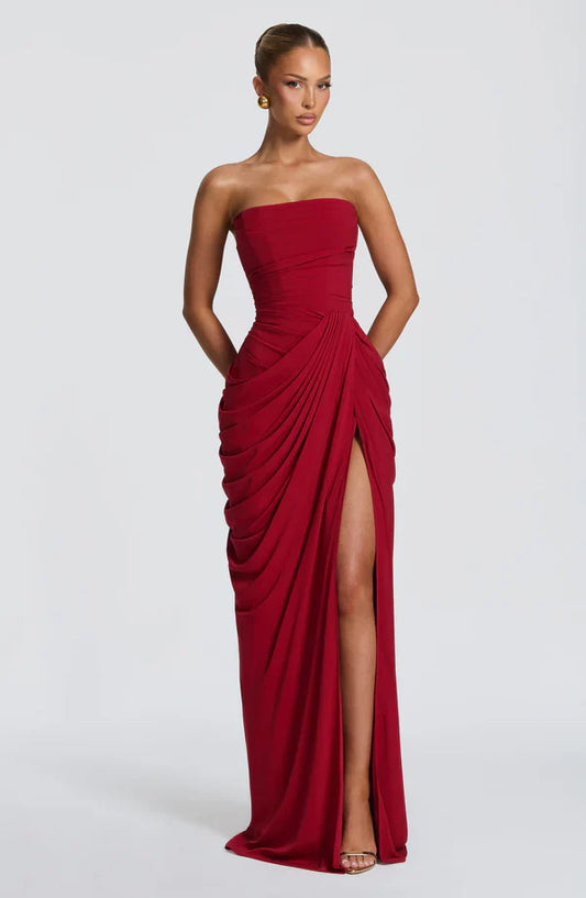 SAVÉRA Maxi Dress – styling detail