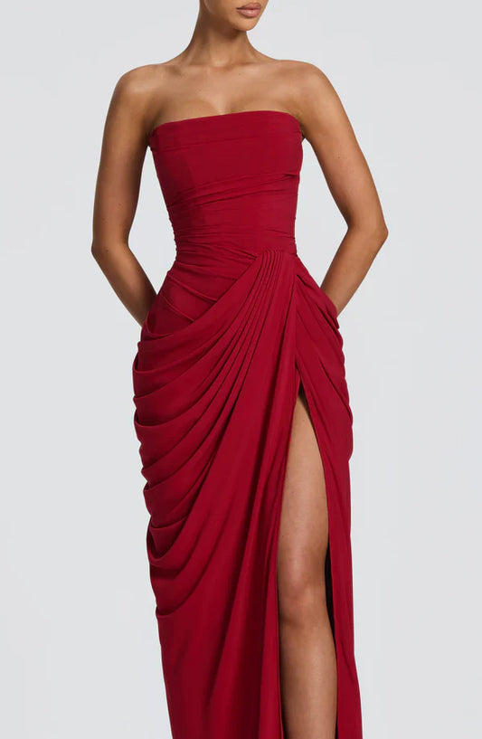 SAVÉRA Maxi Dress – side view