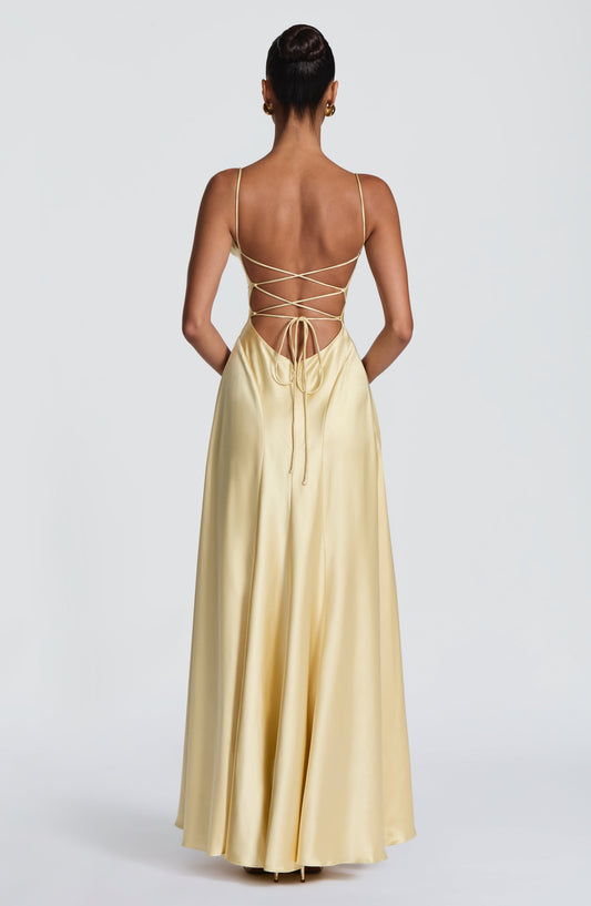 Amelièr Vorè | Isabella Maxi Dress Lemon