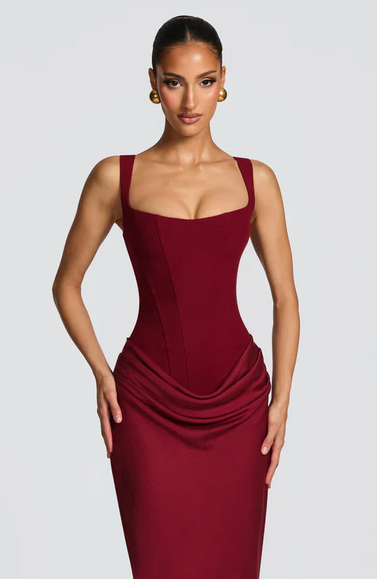 LORÉVA Maxi Dress – side view
