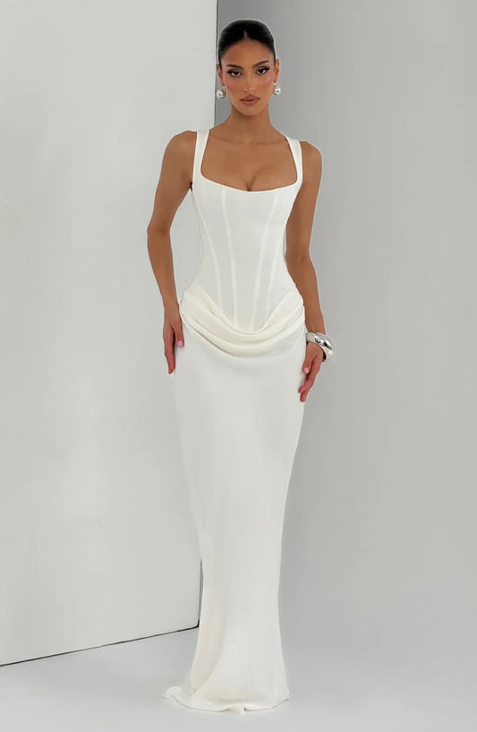 LORÉVA Maxi Dress – back view