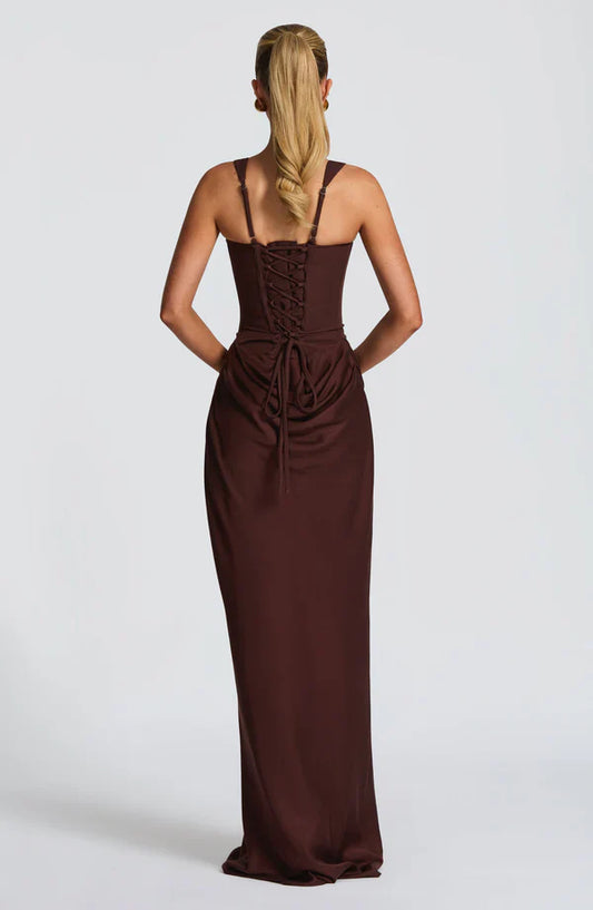 LORÉVA Maxi Dress – front view
