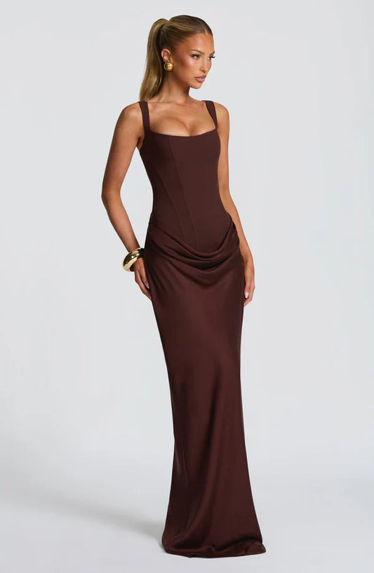 LORÉVA Maxi Dress – back view