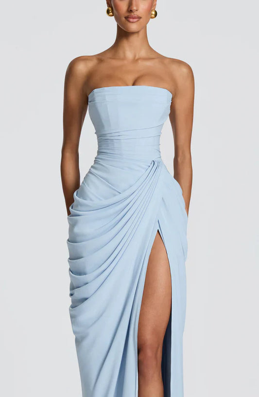 SAVÉRA Maxi Dress – close-up detail