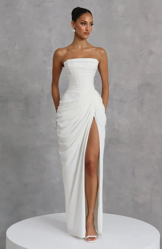 SAVÉRA Maxi Dress – side view