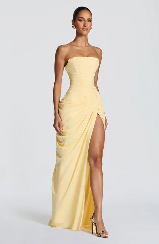 SAVÉRA Maxi Dress – styling detail