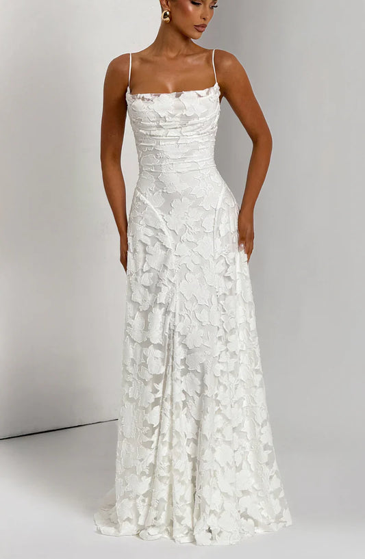 LIVÉRA Maxi Dress – close-up detail