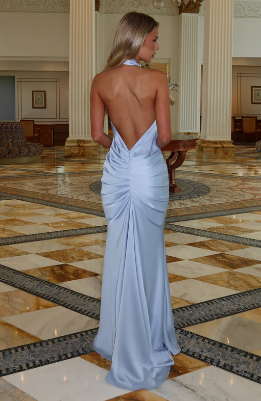Amelièr Vorè | Vivienne Maxi Gown Dress Glacier Blue