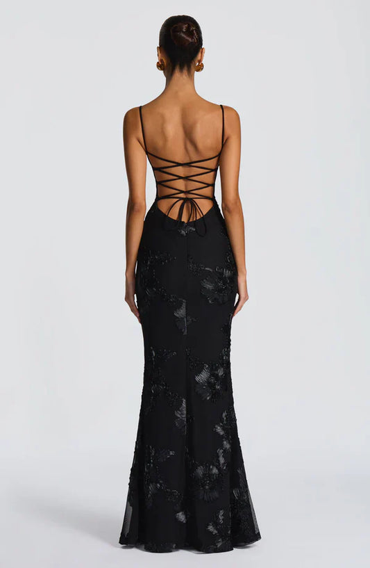 ROVÉNA Maxi Dress – back view