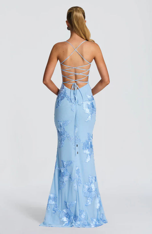 ROVÉNA Maxi Dress – close-up detail