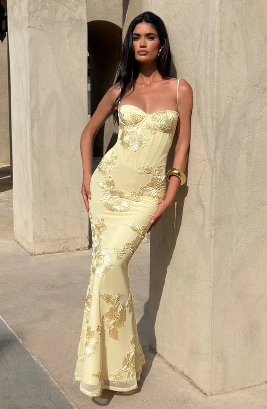 ROVÉNA Maxi Dress – detail view